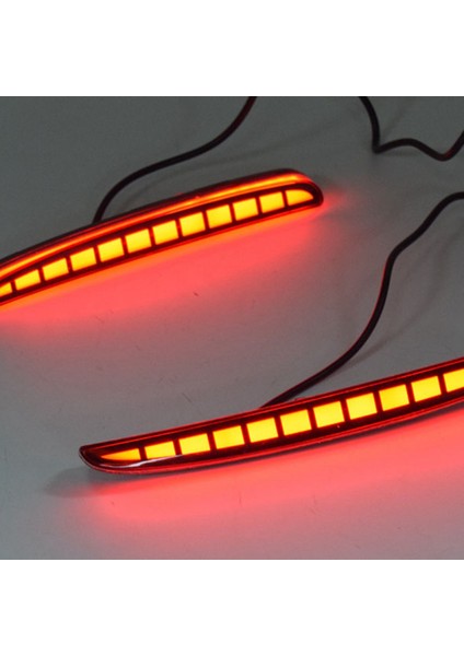 Honda Civic 2016-2018 Için LED Arka Tampon Işık Arka Sis Lambası (Yurt Dışından)