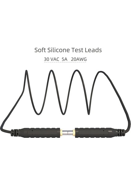 Adet Manyetik Test Kabloları Silikon Yumuşak Esnek Jumper Test Telleri 30VAC 5A 3.3ft T10005 Sensörler Anahtarları (Yurt Dışından)
