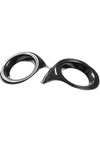 Ford Mustang Karbon Fiber Ön Sis Lambası Kapağı Trim Için 2015-2018 (Yurt Dışından) indirimleri