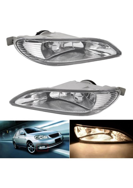 Toyota Camry 2002-2004 Corolla 2005-2008 Için Araç Ön Sis Farı (Yurt Dışından) fiyatları