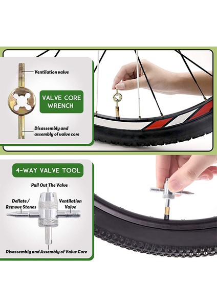 70 Adet Lastik Yama Silindiri Alet Seti, Valf Çekirdekleri Onarım Aleti Içerir (Yurt Dışından) fiyatları