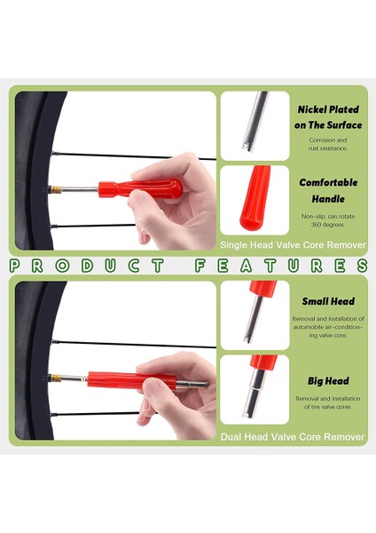 70 Adet Lastik Yama Silindiri Alet Seti, Valf Çekirdekleri Onarım Aleti Içerir (Yurt Dışından) indirimleri