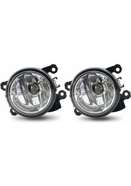Çift Araba Ön Tampon Sis Farları Jeep Renegade Için Ampul ile (Yurt Dışından)