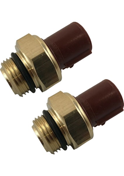 2 Adet Radyatör Soğutma Fanı Değiştirme Sensörü Honda Civic 1992-2005 Için 1.3l 1.5l 1.6l 1.7l (Yurt Dışından)
