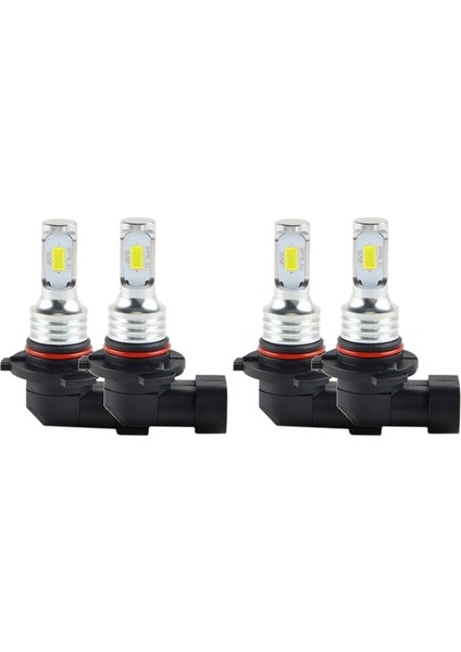 2pairs 9005 9006 Combo LED Far Kiti Ampul 6000K 800W 8000LM (Yurt Dışından)