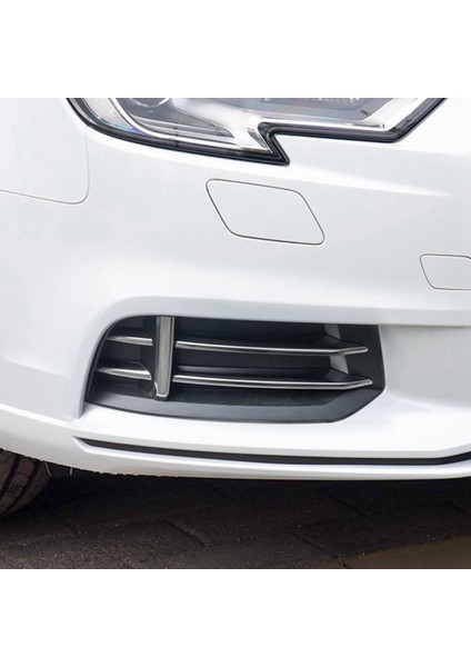 Audi A3 Için 10 Adet Paslanmaz Çelik Araba Ön Sis Farı Trim Şeritleri (Yurt Dışından) indirimleri