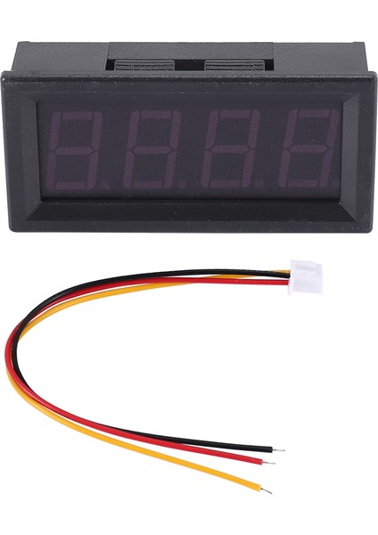 0.56 Inç Mini Dijital LED Ekran 4 Bit 0-100V Voltmetre Panel Voltaj Ölçer Test Cihazı (Yurt Dışından)
