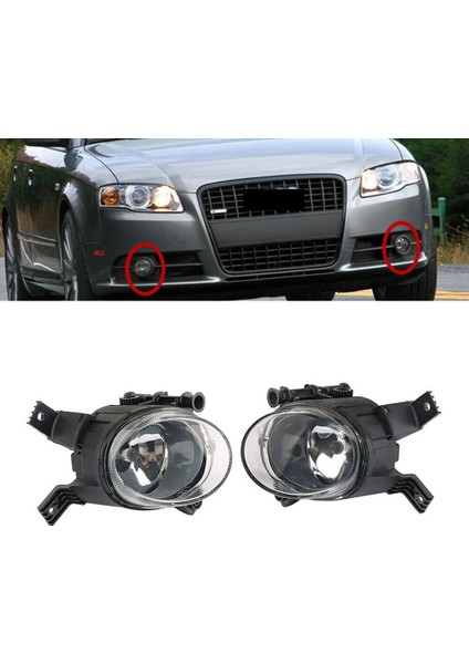 Audi A4 B6 2001-2005 8E0941700 Için Araç Ön Tampon Sis Lambası (Yurt Dışından) fiyatları