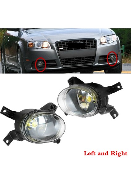 Audi A4 B6 2001-2005 8E0941700 Için Araç Ön Tampon Sis Lambası (Yurt Dışından) modelleri