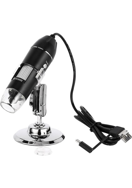 1600X Dijital Mikroskop Kamera 3'ü 1 Arada USB Taşınabilir Elektrikli Mikroskop Lehimleme Için LED Büyüteç Cep Telefonu Onarımı Için (Yurt Dışından)