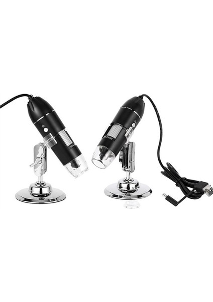 1600X Dijital Mikroskop Kamera 3'ü 1 Arada USB Taşınabilir Elektrikli Mikroskop Lehimleme Için LED Büyüteç Cep Telefonu Onarımı Için (Yurt Dışından)