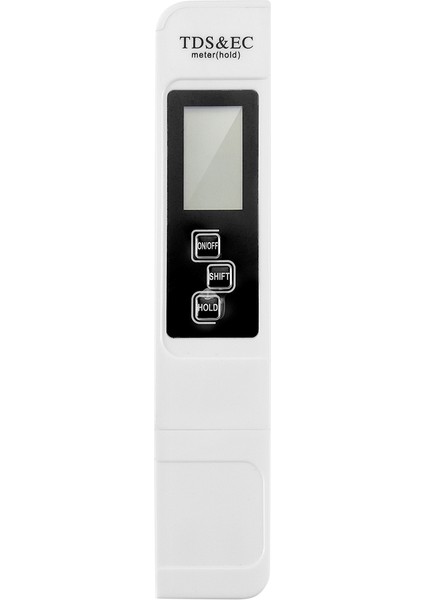 Tds Ec Metre Dijital Su Kalitesi Test Cihazı 0-9999 Ppm Ölçüm Aralığı Su Saflığı Sıcaklık Ölçer Test Cihazı (Yurt Dışından)