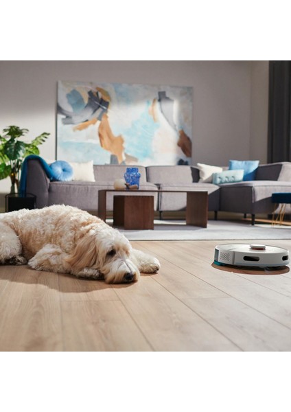 Vacuum 2700 Pa, 130 Dk, Haritalama, Wifi Robot Süpürge