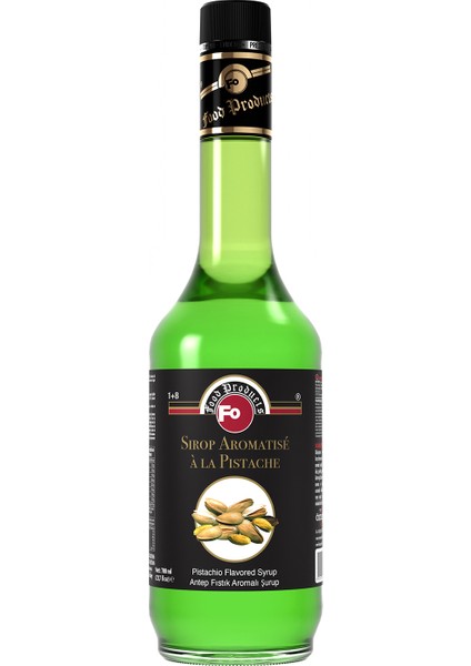 Antep Fıstık Aromalı Şekerli Şurup 700 ml