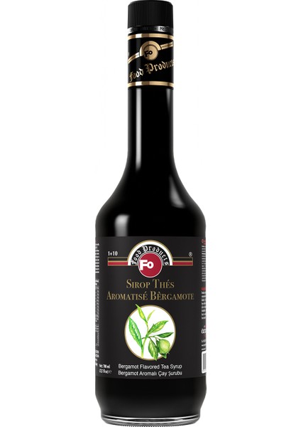 Bergamot Aromalı Çay Şurubu 700 ml