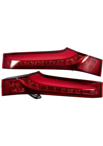 Honda Jazz Fit 2014-2017 Için LED Drl Arka Tampon Kuyruk Işık Sis Lambası Fren Lambaları Sinyal Lambası (Yurt Dışından)