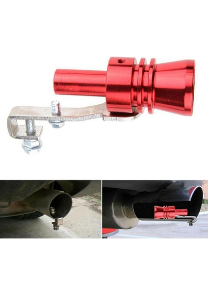 Blow Off Valve Gürültü Turbo Ses Düdük Simülatörü Susturucu Ucu Araba Aksesuarları (Yurt Dışından)