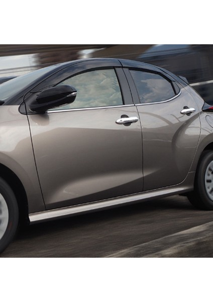 Mazda 2 2023 Için Abs Krom Kapı Kulp Kılıfı Trim Dekoratör Etiket Dış Aksesuarlar (Yurt Dışından)