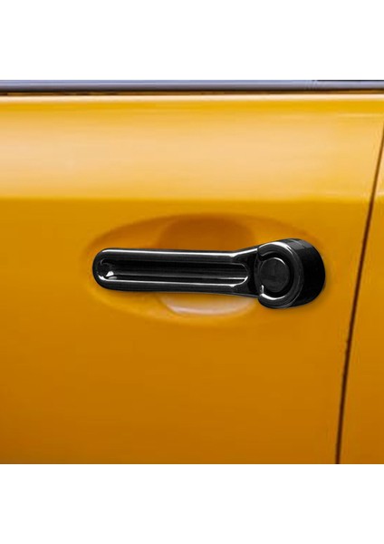 Jeep Wrangler Jk 07-17 Liberty 08-12 Dodge Nitro 07-11 Siyah 4dr Için Dış Dış Kapı Kolu ve Bagaj Kapağı Trim (Yurt Dışından)