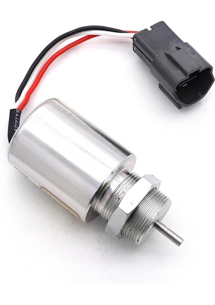 30A87-20404 12V Yakıt Kesme Solenoid Vanası Mitsubishi L2E L3E S3L S4L Motor Volvo EC15 Toro 223D Mahindra (Yurt Dışından)