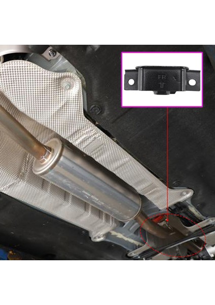 Honda Accord Egzoz Montaj Yastığı Kauçuk Montajı 18215SDAA01 (Yurt Dışından) modelleri