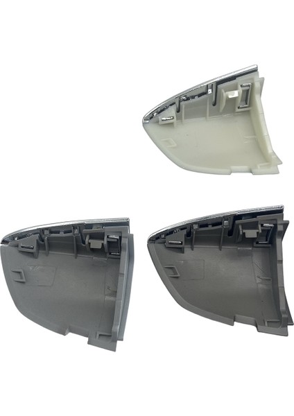 Ön Sol Kapı Kolu Kilit Anahtarı Kapağı Krom 17A837879AGRU Vw Jetta Için Mk7 2018-2024 Dış Kol Ayar Kapağı Gümüş (Yurt Dışından)