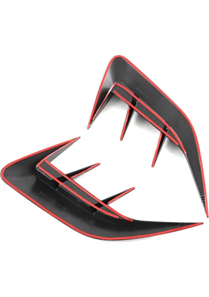 Parlak Siyah Arka Tampon Splitter Spoiler Arka Canard Hava Firar Trim Lexus NX260 NX350H 2021 2022 (Yurt Dışından)