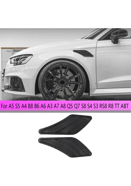 Araba Yan Çamurluklar Yan Köpekbalığı Solungaçları Sticker A5 S5 A4 B8 B6 A6 A3 A7 A8 Q5 Q7 S8 S4 S3 Rs8 R8 Tt Abt (Yurt Dışından)