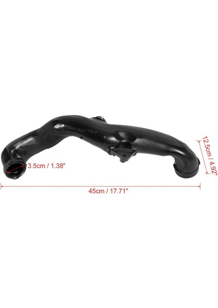 13717571348 Motor Hava Giriş Hortumu Borusu Bmw 740I 740LI X6 35IX Için Uygun (Yurt Dışından) modelleri