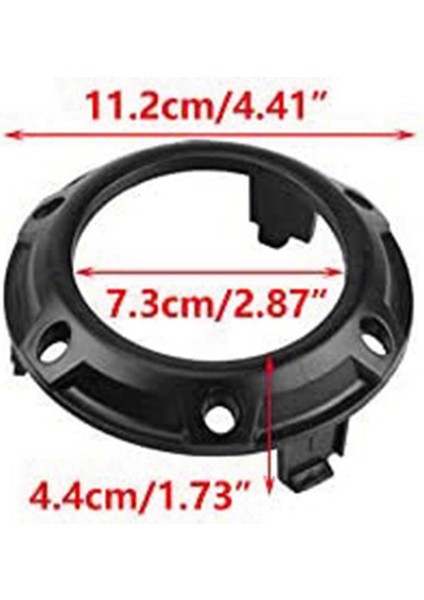 1 Adet Ön Sis Lambası Lambası Çerçeve Aksesuarları Mitsubishi Outlander Için Uygun Sol ve Sağ 6400A739 (Yurt Dışından)