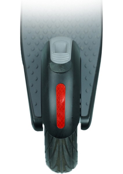 Ön Arka Jant Kapağı Koruyucu Kabuk Yansıtıcı Etiket Ninebot Max G30 Scooter Aksesuarları 4 Adet, Kırmızı (Yurt Dışından)