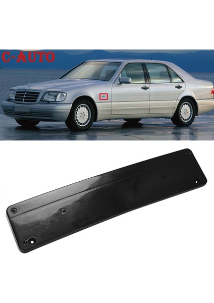 Araba Ön Tampon Plaka Braketi Tutucu Mercedes-Benz Için W140 S280 S300 S320 S350 S400 S420 S500 S600 A1408851281 (Yurt Dışından) fiyatları