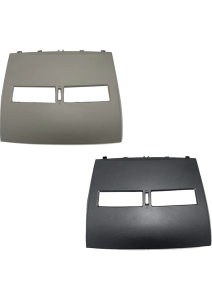 Araba Iç Mekan Ön Üst Üst Orta Gösterge Paneli Hava Menfezi Trim Çerçevesi 68414ED50C Nissan Versa 2007-2012 C11 Tiida Siyah (Yurt Dışından)