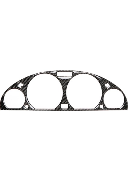 Bmw 3 Için E46 M3 1998-2005 Karbon Fiber Dahili Gösterge Paneli Dekoratif Çerçeve Dashboard Kapak Çıkartmalar (Yurt Dışından)