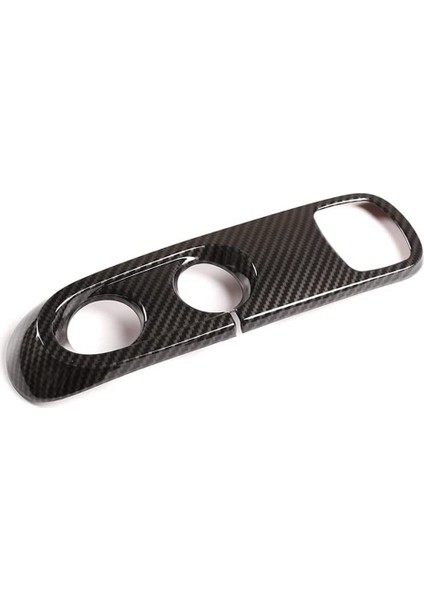 Araba Merkezi Konsol Vites Paneli Kapak Trim Çerçeve Etiket Mercedes Benz Smart 2009-2015 Aksesuarları, Karbon Fiber (Yurt Dışından)