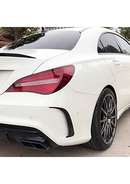 Araba Arka Tampon Spoiler Hava Firar Kapağı Trim Mercedes Benz Cla W117 CLA45 Amg 2013-2018 (Yurt Dışından) fırsatları