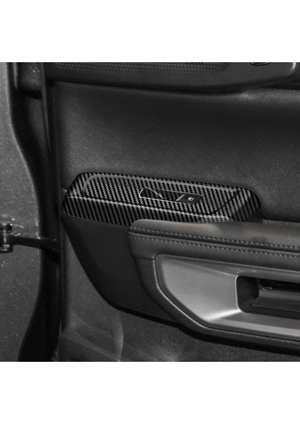 Ford Ranger Everest 2023 Için Araba Pencere Camı Kaldırma Düğmesi Anahtarı Kapağı Trim Kapı Kol Dayama Paneli Karbon Fiber (Yurt Dışından) fırsatları