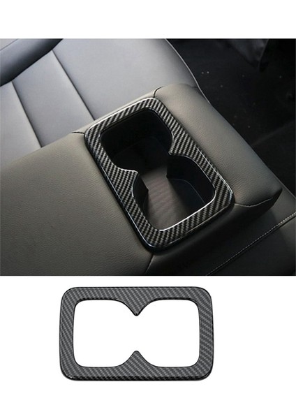 Nissan Sylphy Sentra 2020 2021 Karbon Fiber Araba Arka Su Dağı Tutucu Koruyucu Çerçeve Kapağı Trim Sticker Aksesuarları (Yurt Dışından)