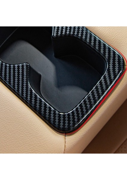 Nissan Sylphy Sentra 2020 2021 Karbon Fiber Araba Arka Su Dağı Tutucu Koruyucu Çerçeve Kapağı Trim Sticker Aksesuarları (Yurt Dışından)