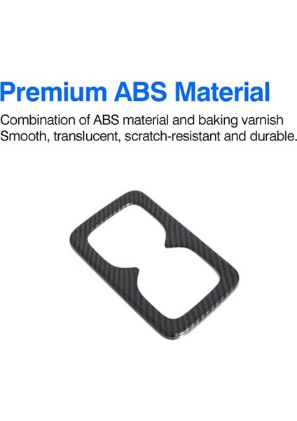 Nissan Sylphy Sentra 2020 2021 Karbon Fiber Araba Arka Su Dağı Tutucu Koruyucu Çerçeve Kapağı Trim Sticker Aksesuarları (Yurt Dışından)
