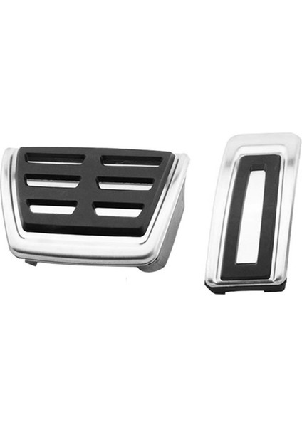 2 Adet Araba Pedalları Ayak Yakıt Fren Pedalı Kapağı Vw Passat B8 Golf 7 2017-2021FOR Skoda Octavia Için Seat Leon At (Yurt Dışından)