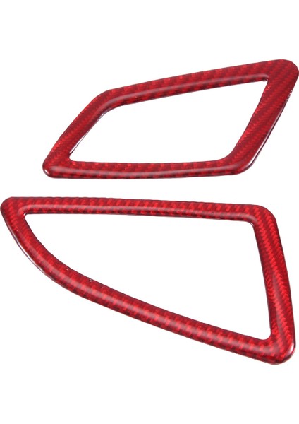 Abs Kırmızı Karbon Fiber Yan Gösterge Paneli Hava Menfezi Kapağı Trim Dekor Sticker Honda Civic 10. Nesil 2016 2017 2018 2019 (Rhd) (Yurt Dışından) fiyatları