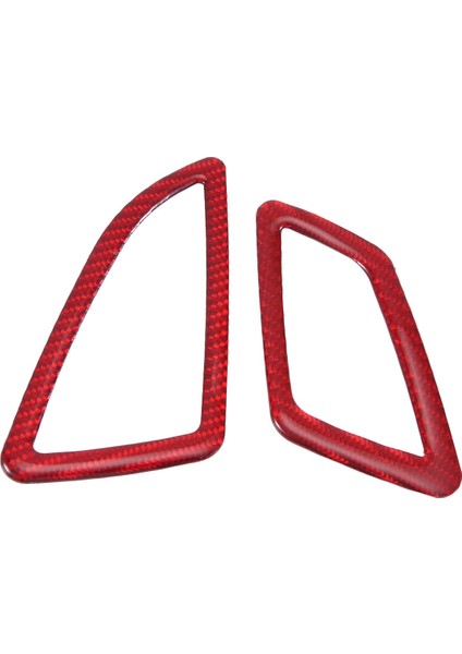 Abs Kırmızı Karbon Fiber Yan Gösterge Paneli Hava Menfezi Kapağı Trim Dekor Sticker Honda Civic 10. Nesil 2016 2017 2018 2019 (Rhd) (Yurt Dışından) fırsatları