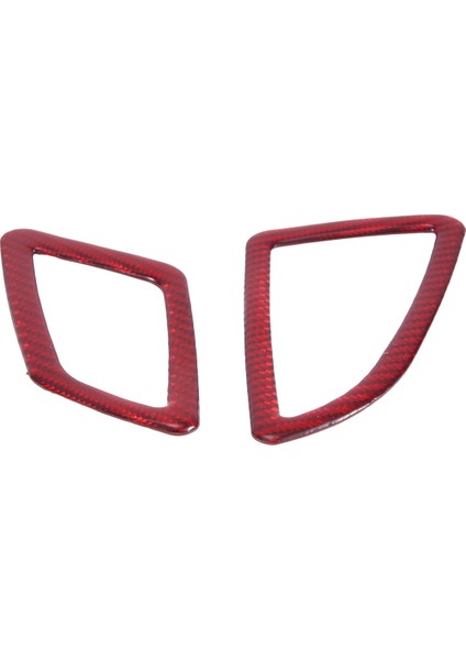 Abs Kırmızı Karbon Fiber Yan Gösterge Paneli Hava Menfezi Kapağı Trim Dekor Sticker Honda Civic 10. Nesil 2016 2017 2018 2019 (Rhd) (Yurt Dışından) indirimleri