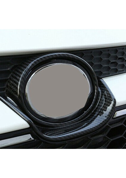 Toyota Corolla 2019-2021 Için Karbon Fiber Ön Izgara Amblemi Çerçeve Kapak Trim (Yurt Dışından)