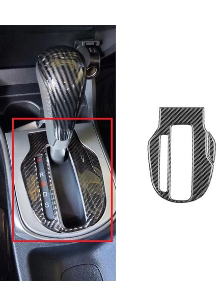 Honda Fıt Jazz 2014-2018 Için Karbon Fiber Araba Vites Paneli Kapak Trim Dekor Etiket (Yurt Dışından) modelleri