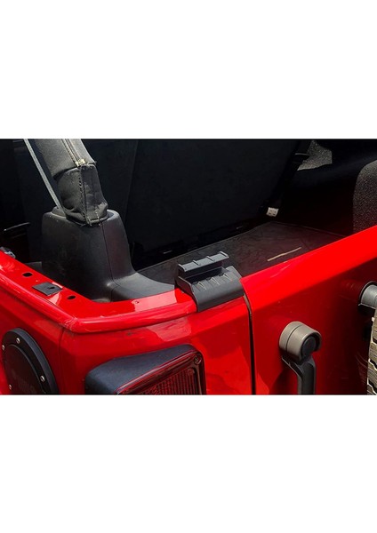 Yumuşak Üst Arka Cam Klipsleri Tutma Braketleri Bagaj Kapağı Tutucuları Jeep Wrangler Jk Jku 2007-2017, 2 Paket (Yurt Dışından) fırsatları