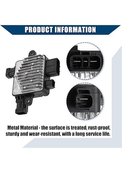 Radyatör Soğutma Fanı Kontrol Modülü FCM133 CF16059 25385-4D900 Hyundai Entourage Sedona Soğutma Fanı Kontrolörü (Yurt Dışından)