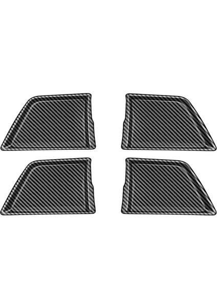 Toyota Tacoma 2024 Araba Iç Kapı Kolu Kase Kapağı Döşemesi Araba Iç Aksesuarları Karbon Fiber (Yurt Dışından)