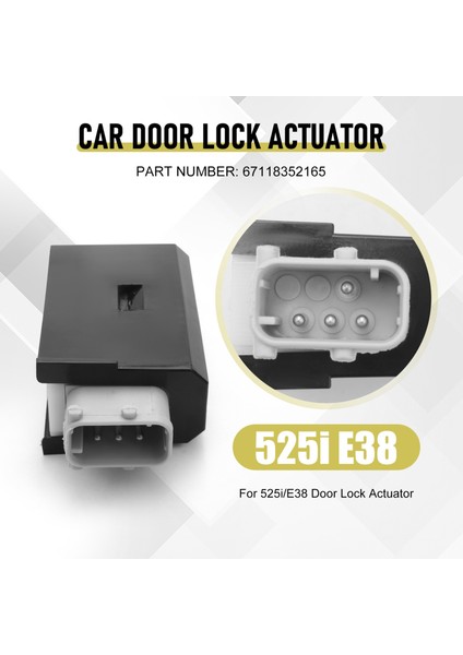 Kapı Kilidi Aktüatörü Ön Veya Arka 67118352165 -Bmw 525I 530I M5 740I E38 E39 Için (Yurt Dışından) indirimleri